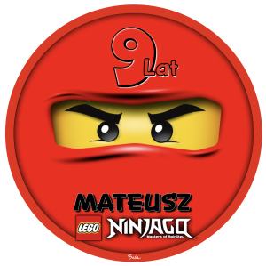 Lego Ninjago Oczy Opłatek Na Tort 